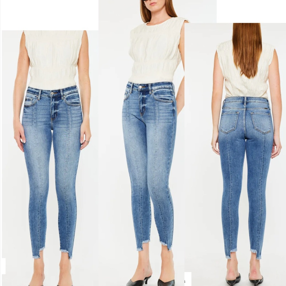 ***KANCAN  Lucy High Rise  Ankle Skinny Women's  Jeans